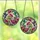 Nature Lovers' Vibrant Tiffany Stained Glass Hummingbirds Pink Fuchsia Floral Jewel Mosaic Art Stained Glass Suncatcher - 3