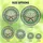 Art Enthusiasts' Elegant Stained Glass Style Doves on Branch Intricate White Blue Green Gold Floral Mosaic Stained Glass Suncatcher - knpTSqoOok