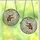 Fantasy Art Lovers' Whimsical Flying Opossum Iridescent Pastel Fairy Wing Stained Glass Jewel Tone Mosaic Stained Glass Suncatcher - 3