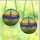 Nature Lovers' Tiffany Style Stained Glass Purple Blue Delphinium Sunset Meadow Intricate Mosaic Stained Glass Suncatcher - lGFHWAdARC