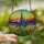Nature Lovers' Tiffany Style Stained Glass Purple Blue Delphinium Sunset Meadow Intricate Mosaic Stained Glass Suncatcher - mMG7WH5EH2