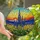Nature Lovers' Tiffany Style Stained Glass Purple Blue Delphinium Sunset Meadow Intricate Mosaic Stained Glass Suncatcher - on1fyTvAX1