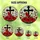 Art & Nature Lovers Vibrant Stained Glass Red Cardinal Poppy Cross Crackle Mosaic Art Stained Glass Suncatcher - YG677c1s4D