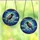 Art Lovers' Detailed Stained Glass Raven Moonlit Night Black Gray Amber Tiffany Style Design Stained Glass Suncatcher - 3