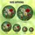 Nature Lovers' Vibrant Tiffany Stained Glass Garden Mosaic: Red Poppy, White Daisy, Daffodil, Swirling Foliage, Teal Pink Accents Stained Glass Suncatcher - 6