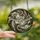 Dreamy Romantics' Opalescent White Smoky Grey Tiffany Winged Heart Celestial Mosaic Stained Glass Suncatcher - 2