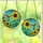Nature Lovers' Vibrant Tiffany Stained Glass Hummingbird Sunflower Mosaic Blue Teal Orange Green Stained Glass Suncatcher - 3