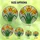 Nature Lovers' Vibrant Tiffany Style Stained Glass Daffodil Floral Mosaic Golden Yellow Fuchsia Emerald Green Stained Glass Suncatcher - 6