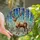 Nature Art Lovers' Intricate Stained Glass Reindeer Winter Forest Mosaic Deep Blue Teal Golden Antlers Stained Glass Suncatcher - e4h6VfSoZv