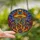 Fantasy Art Lovers' Glowing Stained Glass Eye Mushroom Jewel Tone Celestial Mosaic Art Stained Glass Suncatcher - 9qQ-a3TGTj