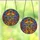 Fantasy Art Lovers' Glowing Stained Glass Eye Mushroom Jewel Tone Celestial Mosaic Art Stained Glass Suncatcher - W-UsSdnePJ
