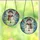 Winter Art Lovers' Glowing Stained Glass Snowman Ice Crystal Mosaic Pattern Stained Glass Suncatcher - 3