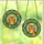 Cat Lovers' Vibrant Stained Glass Orange Tabby Cat Emerald Green Mosaic Jewel Tone Art Stained Glass Suncatcher - 3