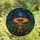 Fantasy Art Lovers' Cosmic Stained Glass Mushroom Galaxy Cap Mystical Forest Jewel Tone Mosaic Stained Glass Suncatcher - Bi1otPoge3