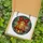 Holiday Art Enthusiasts' Tiffany Stained Glass Christmas Bell Ruby Red Golden Yellow Sapphire Blue Pattern Stained Glass Suncatcher - 5