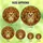 Animal Lovers' Whimsical Hedgehog Tiffany Glass Autumnal Jewel Tone Mosaic Pattern Stained Glass Suncatcher - 6