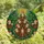 Festive Sloth Lovers' Tiffany Stained Glass Sloth Christmas Tree Jewel Tone Mosaic Stained Glass Suncatcher - 4