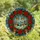 Christmas Lovers' Glowing Tiffany Stained Glass Poinsettia Wreath Red Green Gold Blue Winter Stained Glass Suncatcher - A54uTwMylo