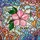 Nature Lovers' Intricate Tiffany Stained Glass Pink Cherry Blossom & Emerald Green Botanical Art Stained Glass Suncatcher - 7