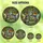 Fantasy Art Lovers' Tiffany Glass Fairy Raccoon Opossum Rainbow Stripe Banner Forest Mosaic Jewel Tones Stained Glass Suncatcher - 6