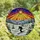 Mountain & Art Lovers' Tiffany Glass Skier Silhouette Snowy Peaks Jewel Tone Sunrise Mosaic Stained Glass Suncatcher - YmDj1nErhH