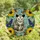 Nature Lovers' Jewel Tone Stained Glass Opossum Floral Garden Mosaic Art Stained Glass Suncatcher - fP1U1bwTs9