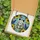 Nature Lovers' Jewel Tone Stained Glass Opossum Floral Garden Mosaic Art Stained Glass Suncatcher - mnDS0JtFP5