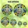 Nature Lovers' Jewel Tone Stained Glass Opossum Floral Garden Mosaic Art Stained Glass Suncatcher - omFF37edxt
