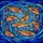 Nature Lover's Vibrant Tiffany Style Stained Glass Trout Mosaic Emerald Blue Water Stained Glass Suncatcher - 7