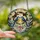 Art & Nature Enthusiasts' 8K Tiffany Stained Glass Bluebirds Winter Holly Heart Mosaic Stained Glass Suncatcher - 2