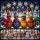 Holiday Chicken Lovers' Tiffany Style Stained Glass Winter Chickens, Knitted Hats Sweaters, Glowing Snowflake Jingle Bells Stained Glass Suncatcher - 7