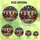 Holiday Chicken Lovers' Tiffany Style Stained Glass Winter Chickens, Knitted Hats Sweaters, Glowing Snowflake Jingle Bells Stained Glass Suncatcher - 6