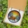 Nature Lovers' Intricate Tiffany Stained Glass Bear & Cub Snowy Forest Amber Glow Stained Glass Suncatcher - ODVN-MIN3h