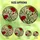 Floral Art Lovers' Vibrant Crimson Green Carnation Stained Glass Tiffany Mosaic Pattern Stained Glass Suncatcher - 6