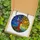 Art Lovers' Tiffany Style Tree of Life Day Night Sapphire Blue Yellow Orange Mosaic Stained Glass Suncatcher - 5