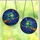 Witchy Style Enthusiasts' Whimsical Frog Witch Flying Broomstick Lime Green Purple Amber Stained Glass Stained Glass Suncatcher - 3
