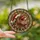 Festive Animal Lovers' Jovial Hippo Christmas Lights Stained Glass Snowflake Mosaic Jewel Tones Stained Glass Suncatcher - 2