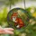 Nature Lovers' Majestic Stained Glass Red Fox Forest Mosaic Fiery Orange Jewel Tones Stained Glass Suncatcher - 2
