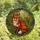 Nature Lovers' Majestic Stained Glass Red Fox Forest Mosaic Fiery Orange Jewel Tones Stained Glass Suncatcher - 4