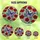 Nature Lovers' Iridescent Butterfly Stained Glass Art with Red Poppies & Mosaic Background Stained Glass Suncatcher - K9H3p1h1yV