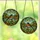 Stained Glass Art Admirers' Vibrant Orange Oriole Bird Tiffany Style Ruby Red Berries Golden Leaves Sky Blue Foliage Mosaic Stained Glass Suncatcher - 3