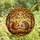 Nature Lovers' Intricate Tiffany Stained Glass Squirrel Hedgehog Red Apples Autumn Forest Mosaic Amber Deep Red Green Stained Glass Suncatcher - 4