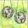 Women's Vibrant Stained Glass Hummingbirds Purple Blue Yellow Orange Pink Floral Mosaic Art Stained Glass Suncatcher - 3
