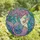 Mermaid Enthusiasts' Tiffany Style Stained Glass Ocean Fantasy Pink Purple Blue Jewel Tones Stained Glass Suncatcher - 4