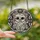 Halloween Enthusiasts' Tiffany Stained Glass Mummy Cat Mosaic Celestial Opal Pink Black Pattern Stained Glass Suncatcher - 2