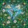 Nature Lovers' Tiffany Stained Glass Hummingbird Floral Mosaic Emerald Green Blue Art Stained Glass Suncatcher - 7