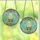 Festive Art Enthusiasts Glowing Advent Candles Tiffany Stained Glass Pink Lavender Teal Holly Mosaic Stained Glass Suncatcher - 3