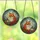 Art Lovers' Tiffany Stained Glass Fox Winter Forest Poinsettia Amber Red Jewel Tone Design Stained Glass Suncatcher - 3