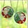 Christmas Enthusiasts Winking Santa Stained Glass Art with Festive Tree, Golden Gift Box, Jewel Tone Red Green Gold Blue Stained Glass Suncatcher - nRQS06iJxX