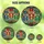 Holiday Enthusiasts' Tiffany Stained Glass Nutcracker Trio Red Blue Green Gold Teal Jewel Tone Holiday Mosaic Stained Glass Suncatcher - NUbDL2uU4T